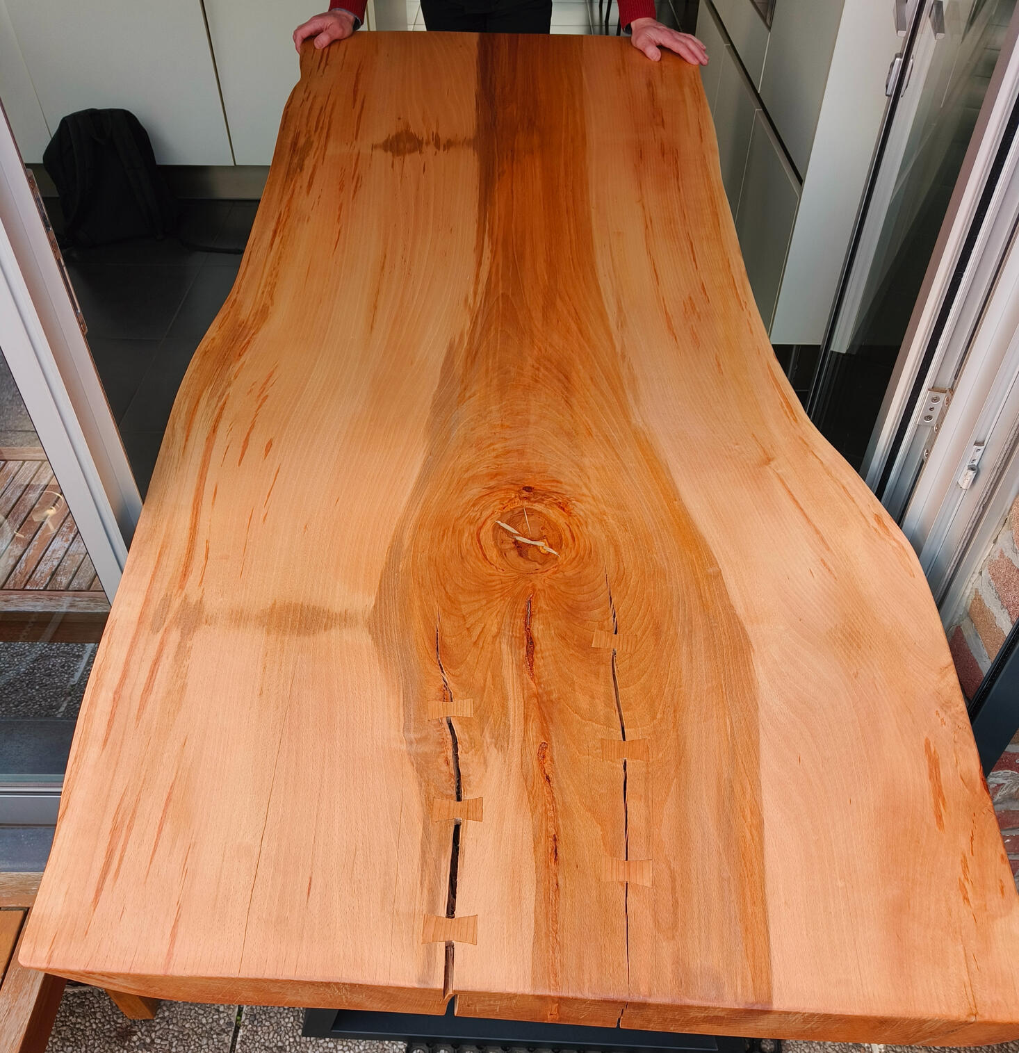 Beuken boomstamtafel